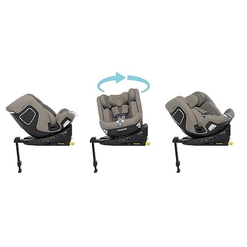 Foppapedretti Siège auto FP360 I-Size pivotant 360° Noir pour enfant 0-12 ans