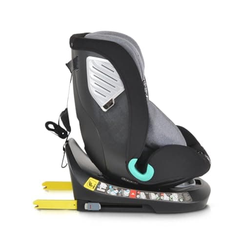 Cangaroo siège bébé i-Size Quill Gris Isofix 360°pour enfants de 40-150cm groupe 0/1/2/3