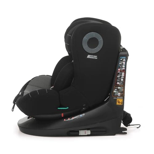 Siège auto Foppapedretti FP360 360° pour enfants, 40-150 cm, 0-12 ans, ECE R129, fixation Dualfix, protection du corps,