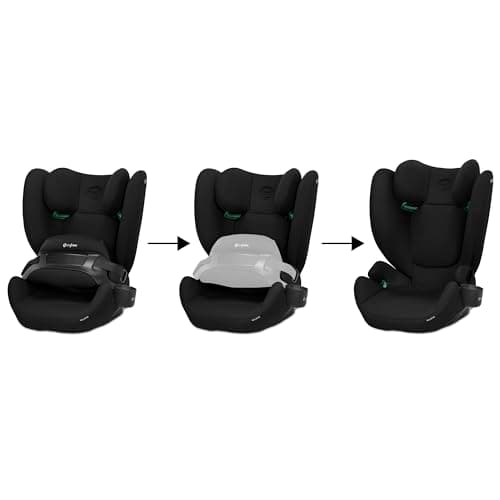 Cybex PALLAS B2 I-SIZE | Noir pour Parents Élégants | Véhicule | Sécurité Elevée | Siège Auto de 9 à 18 kg