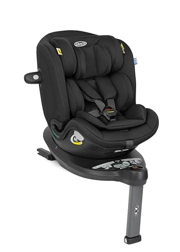 Siège auto Graco Turn2Me Grow i-Size R129 rotatif 360° pour enfants de 40 à 125 cm harnais 5 points ISOFIX