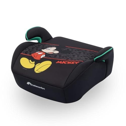 Bebeconfort Manga i-Safe | Réhausseur Voiture Enfant 6-12 ans | Sécurité Optimisée | Tissus Doux & Tinted Black | 128-15
