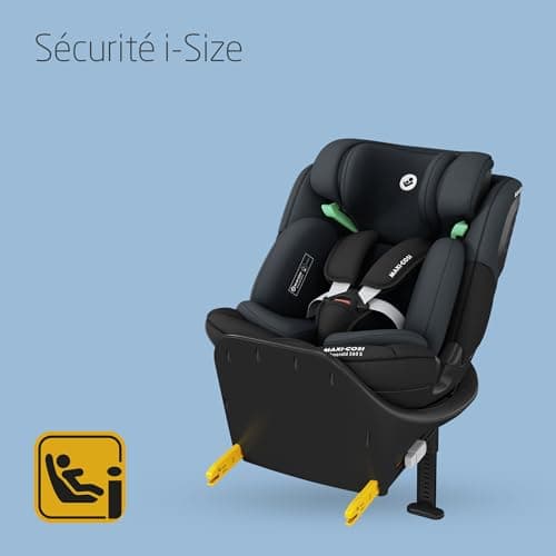 Maxi-Cosi Emerald 360 S i-Size | Siège-auto Isofix 360 Pivotant pour Enfant de 0 à 12 Ans | Rotation FlexiSpin 360° | 4