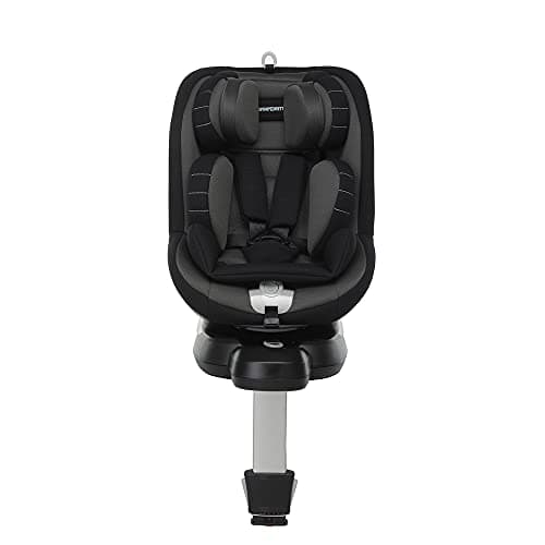 Foppapedretti Logik I-Size Isofix Siège d'Auto Pivotant à 360 ° pour Enfants de 40 à 105 cm (Jusqu'À 18 Kg), Noir