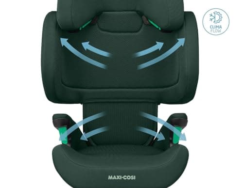Maxi-Cosi Rodifix R i-Size | Siège Auto ISOFIX 3 à 12 Ans | Protection G-CELL latérale | Authentic Green