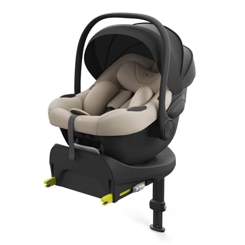 Kinderkraft I-LITE Siège Auto ENDURA SAFE FX pour bébé 0-12 ans | i-Size, rotatif, ISOFIX, ERGO PAD, léger 3,2 kg | Gris