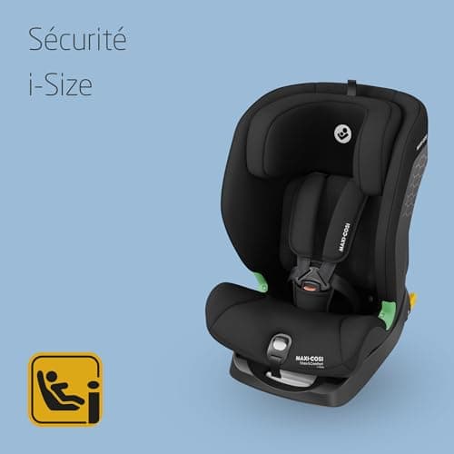 Maxi-Cosi Titan S Comfort i-Size Authentic Black Rehausseur Voiture Enfant 15 mois à 12 ans Protection G-CELL 5 Position
