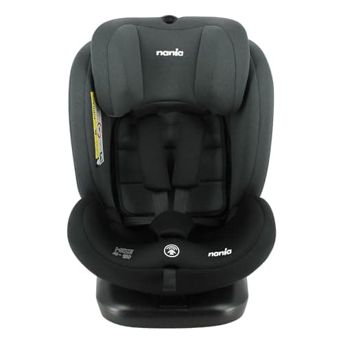 Nania - Siège Auto DUNE Pivotant 360° I-Size 40-150 cm | Evolutif dès la naissance jusqu'à 12 ans environ | Protctions l