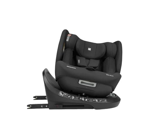 Kikkaboo siège enfant i-Size i-Hike noir ISOfix pivotant 360° ajustable