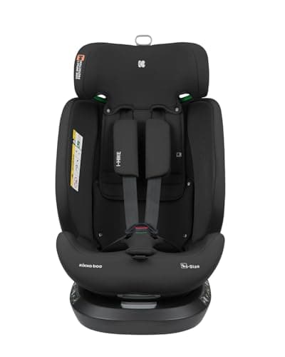 Kikkaboo siège enfant i-Size i-Hike noir ISOfix pivotant 360° ajustable