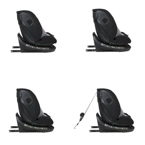 Kikkaboo siège enfant i-Size i-Hike (40-150 cm) Isofix pivotant à 360° réglable, pour enfants, voyage familial, sécurité