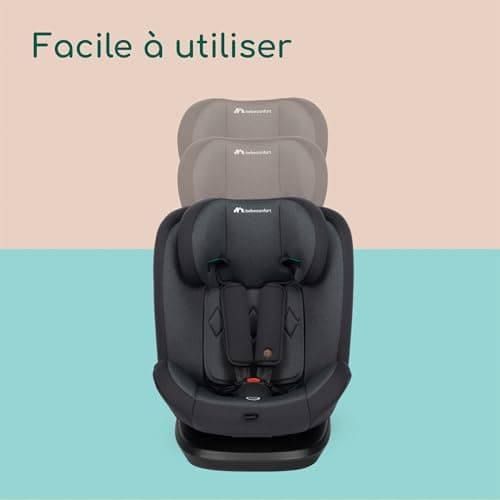 Bebeconfort EverFix i-Size Siège auto face à la route ISOFIX, pour enfants de 15 mois à 12 ans, 9-36 kg, 76-150 cm, Tint
