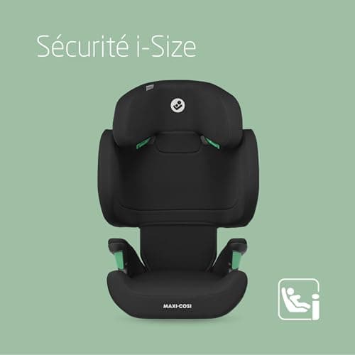 Maxi-Cosi RodiFix M i-Size - Rehausseur Voiture Enfant 3,5 - 12 ans, 100 - 150 cm | Protection G-CELL | Bouclage Rapide