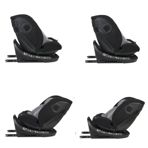 Kikkaboo siège enfant i-Size i-Hike (40-150 cm) Isofix pivotant à 360° réglable, pour enfants, voyage familial, sécurité