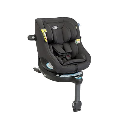 Graco Turn2Me™ DLX i-Size R129 siège auto 2 en 1 ISOFIX 360° | Croissance de l'enfant | Intérieur de la voiture | Facile