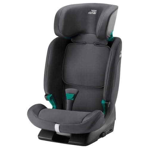 BRITAX RÖMER Siège Auto EVOLVAFIX Midnight Grey: Sécurité ISOFIX pour Enfant de 15 Mois à 12 ans | i-Size | Large Gamme