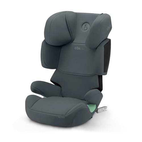 CBX by CYBEX | Siège-auto Solution X i-Fix pour enfants, ISOFIX et without ISOFIX, 3 à 12 ans, 15 à 50 kg, Pure Black