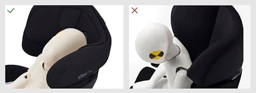 CBX by CYBEX | Siège-auto Solution X i-Fix pour enfants, ISOFIX et without ISOFIX, 3 à 12 ans, 15 à 50 kg, Pure Black