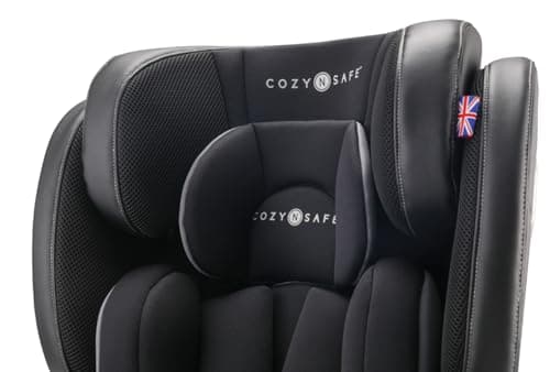 Cozy N Safe Hudson i-Size | Sécurité | Enfants | Caisson | ISOFIX et Top-Tether | Mousse à mémoire lavable | Certifié EC