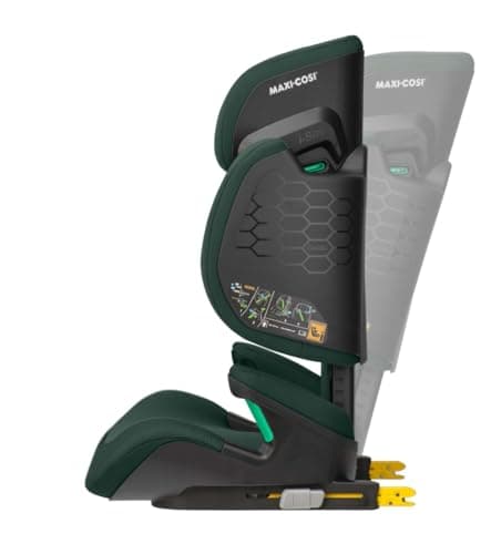 Maxi-Cosi Rodifix R i-Size | Siège Auto ISOFIX 3 à 12 Ans | Protection G-CELL latérale | Authentic Green