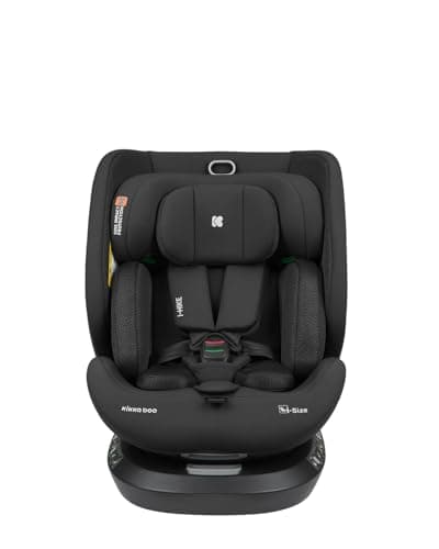 Kikkaboo siège enfant i-Size i-Hike noir ISOfix pivotant 360° ajustable