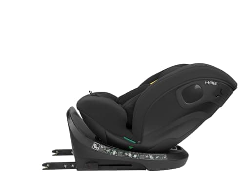 Kikkaboo siège enfant i-Size i-Hike noir ISOfix pivotant 360° ajustable