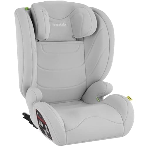 Tectake® Siège auto bébé isoFix pour enfant de 15 mois à 3 ans | Sécurité optimale | Pour voiture | Pour enfants actifs