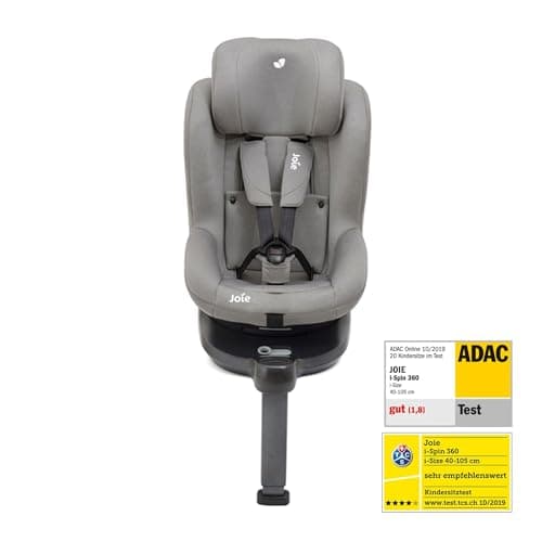 Joie Siège auto i-Size i-Spin 360 - Sécurité optimale pour enfants | Convient pour tous les véhicules | Idéal pour les v