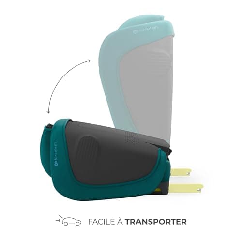 Kinderkraft UNITY2 | Siège Auto I-size 100-150 cm, Isofix, jusqu'à 12 ans, Sécurité accrue, Facile à nettoyer, Revêtemen