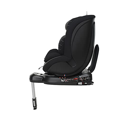 Foppapedretti Logik I-Size Isofix Siège d'Auto Pivotant à 360 ° pour Enfants de 40 à 105 cm (Jusqu'À 18 Kg), Noir