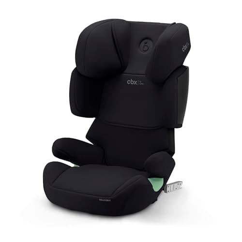 CBX by CYBEX | Siège-auto Solution X i-Fix pour enfants, ISOFIX et without ISOFIX, 3 à 12 ans, 15 à 50 kg, Pure Black