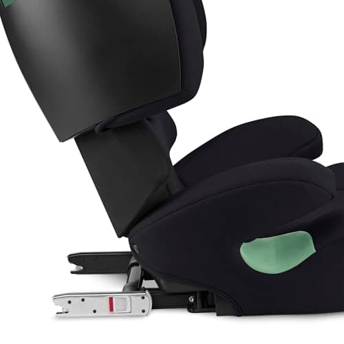 CBX by CYBEX | Siège-auto Solution X i-Fix pour enfants, ISOFIX et without ISOFIX, 3 à 12 ans, 15 à 50 kg, Pure Black