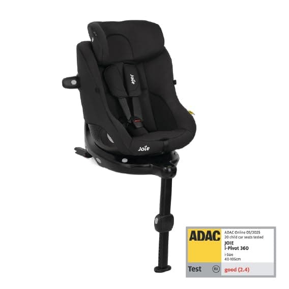 Joie i-Pivot™ 360 | Sécurité Auto pour Enfant R129 i-Size | 6 Mois - 4 Ans (40-105 cm) | Harnais 5 Points | Têtière Tri-