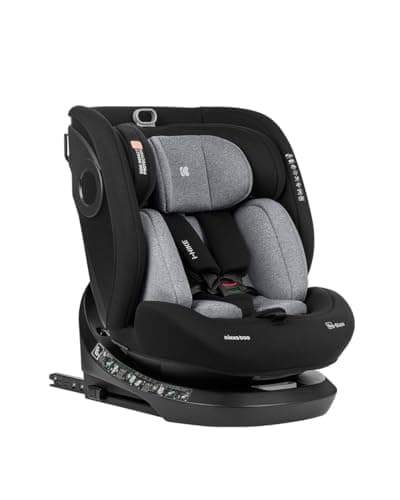 Kikkaboo siège enfant i-Size i-Hike (40-150 cm) Isofix pivotant à 360° réglable, pour enfants, voyage familial, sécurité