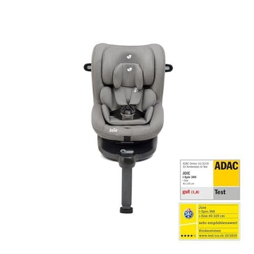 Joie Siège auto i-Size i-Spin 360 - Sécurité optimale pour enfants | Convient pour tous les véhicules | Idéal pour les v