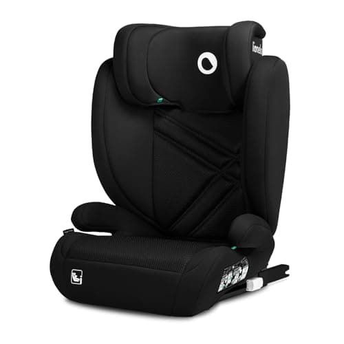 LIONELO HUGO I-SIZE | Siège Auto en enfants Groupe 2-3 | Montage ISOFIX | Protection Latérale | Appui-tête Réglable | Me