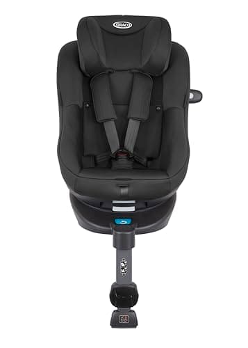 Siège-auto Graco Turn2Me i-Size R129 noir pour enfant de la naissance à 4 ans, rotatif 360° et position allongée, harnai