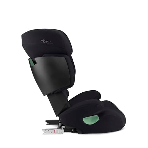 CBX by CYBEX | Siège-auto Solution X i-Fix pour enfants, ISOFIX et without ISOFIX, 3 à 12 ans, 15 à 50 kg, Pure Black