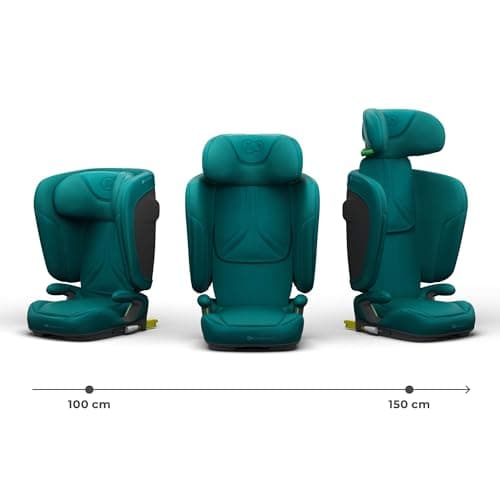 Kinderkraft UNITY2 | Siège Auto I-size 100-150 cm, Isofix, jusqu'à 12 ans, Sécurité accrue, Facile à nettoyer, Revêtemen