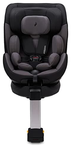 Osann Hero360 SL i-Size Siège enfant rotatif noir sergé pour enfants de 40 à 105 cm, sécurité optimale pour les voyages