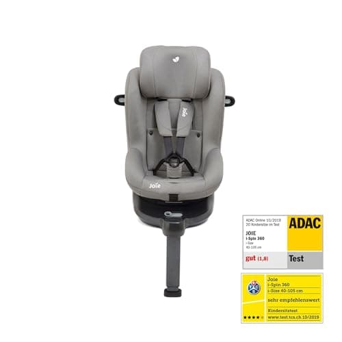 Joie Siège auto i-Size i-Spin 360 - Sécurité optimale pour enfants | Convient pour tous les véhicules | Idéal pour les v