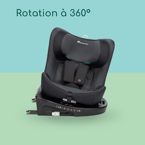Bebeconfort EvolveFix i-Size Siège Auto 360 0-12 Ans 40-150cm ISOFIX 9 Positions d'Appui-tête 4 Positions Inclinaison Pr