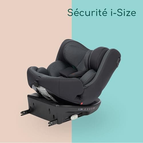 Bebeconfort EvolveFix i-Size Siège Auto 360 0-12 Ans 40-150cm ISOFIX 9 Positions d'Appui-tête 4 Positions Inclinaison Pr