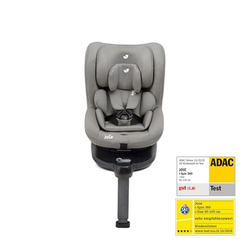 Joie Siège auto i-Size i-Spin 360 - Sécurité optimale pour enfants | Convient pour tous les véhicules | Idéal pour les v