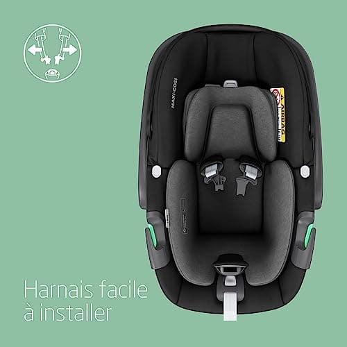 Maxi-Cosi Emerald 360 S i-Size, Siège-auto Isofix 360 Pivotant, 0-12 ans (40-150 cm)
Maxi-Cosi Pebble 360 i-Size, Siège-