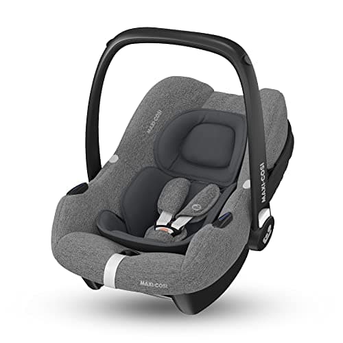Maxi-Cosi CabrioFix i-Size Essential Black, Siège Auto Bébé 0 à 12 mois, 12 kg max., Siège Auto ISOFIX Léger & Comfortab