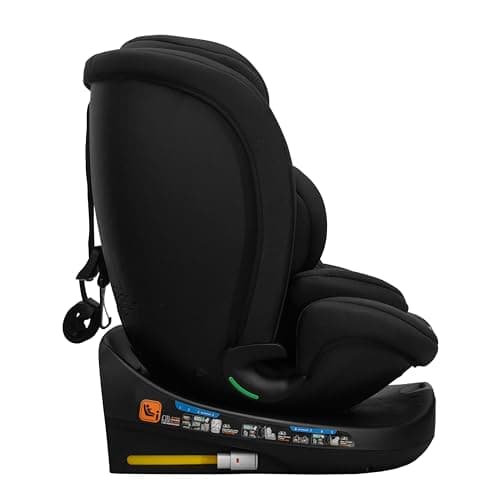 Siege auto bébé 0 à 36kg Isofix pivotant 360 - Groupe 0+ - Taille 40-150cm - Pour tout enfant de la naissance à 12 ans -
