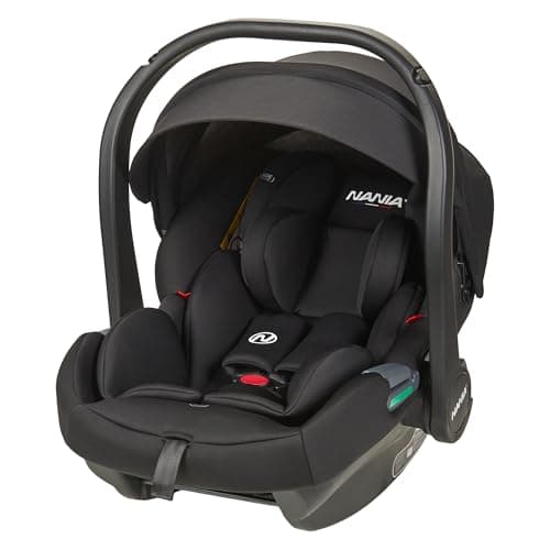 Siège auto bébé ceinturé NANIA Rimini i-Size - Protection Latéérale pour enfants de 0 à 13 kg, Appuie-tête réglable, Por