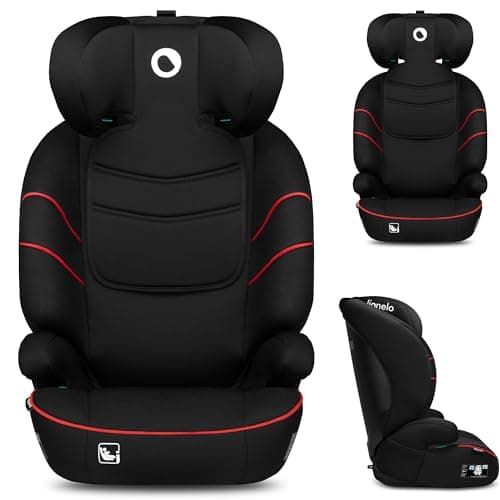 LIONELO LARS I-Size Siège Auto Bébé Sécurité Haute, Protection Latérale Élevée, Appui-tête Réglable, Confort Accoudoirs,
