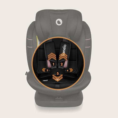 LIONELO Bastiaan Siège Auto Pivotant 360° pour Enfants de 0 à 36 kg, Installation Face et Dos à la Route, ISOFIX TopTeth